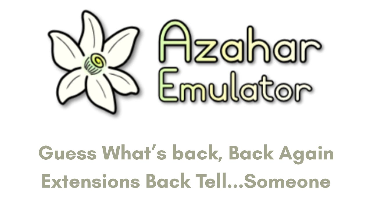 Azahar Brings Back .3ds Extensions