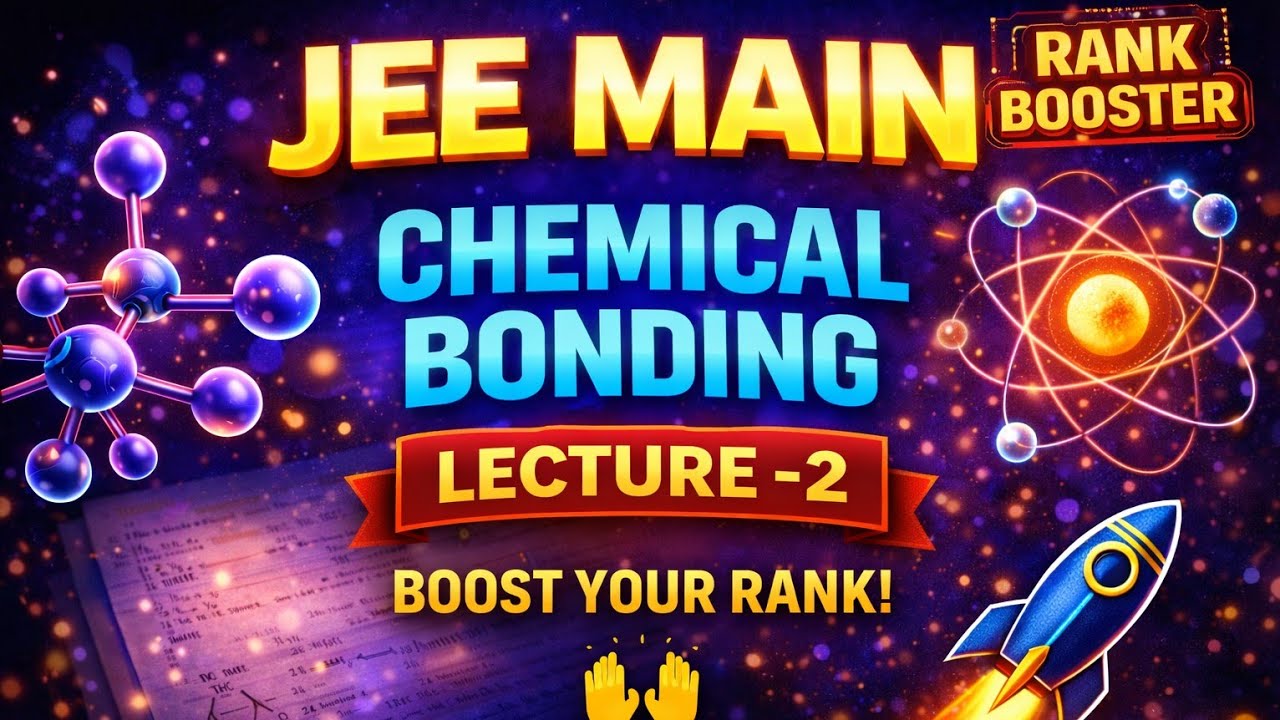 JEE main chemistry questions | expected chemical bonding questions for Jee main 2026