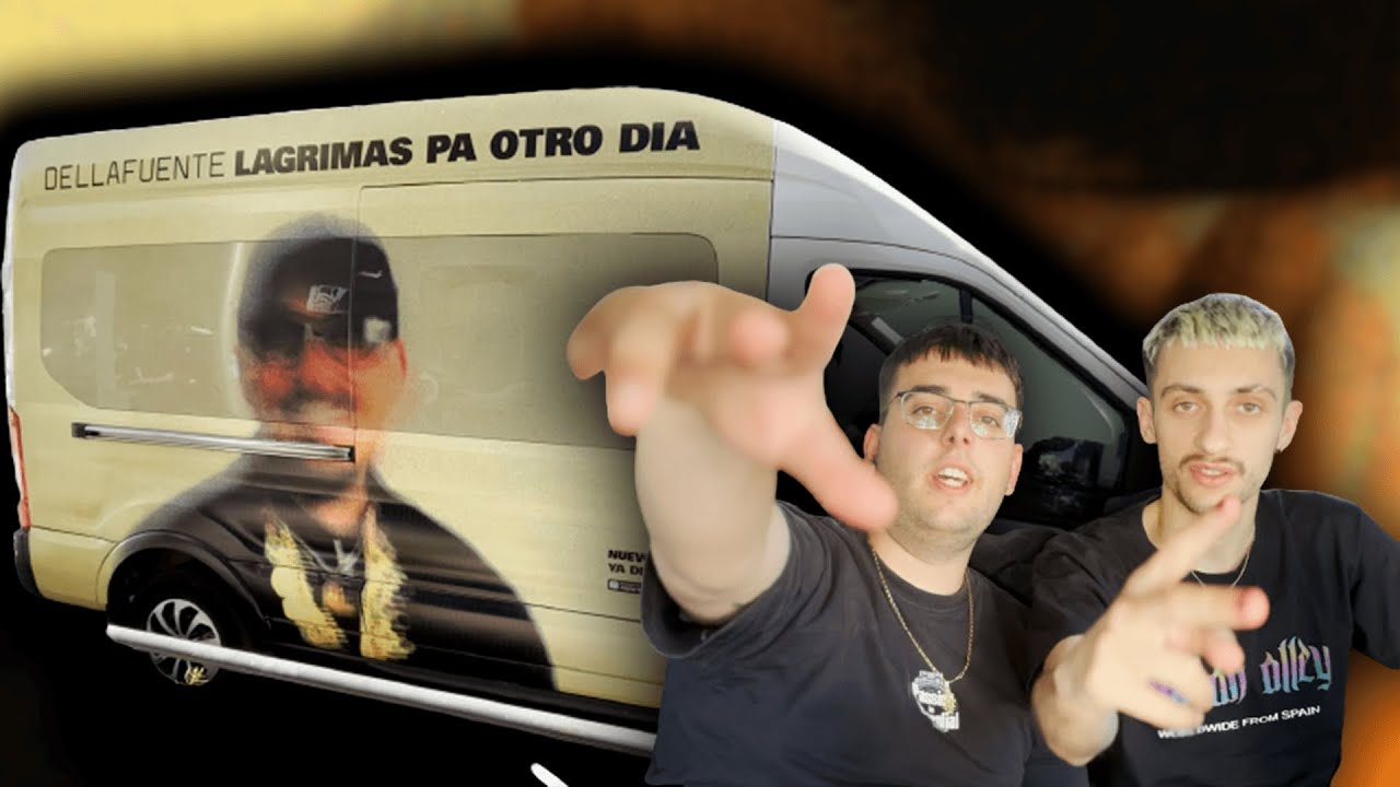 REACCIONANDO al ÁLBUM DE DELLAFUENTE desde SU FURGONETA | LÁGRIMAS PA OTRO DÍA