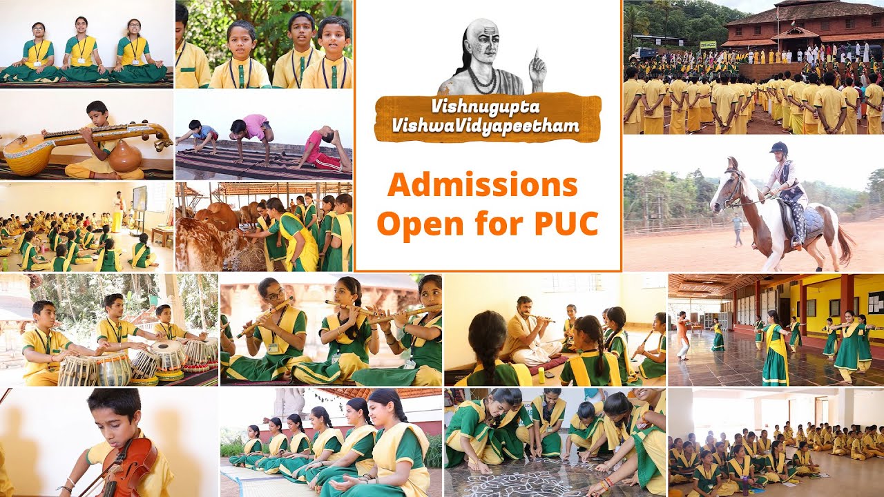 Specialty of Gurukulams of Vishnugupta VishwaVidyapeetham: An overview | Admissions Open for PUC