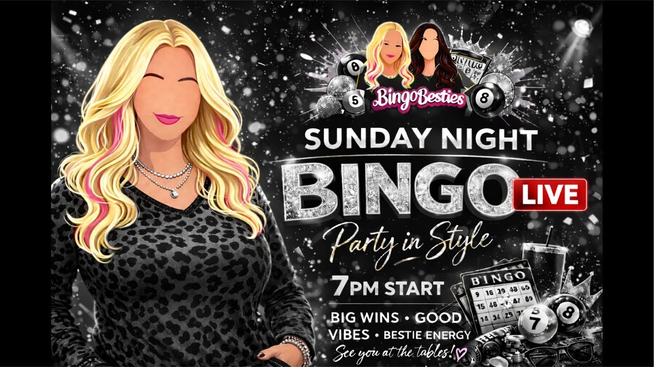 👉 🔴 LIVE Sunday Night Bingo 🎱 | Big Wins Loading…