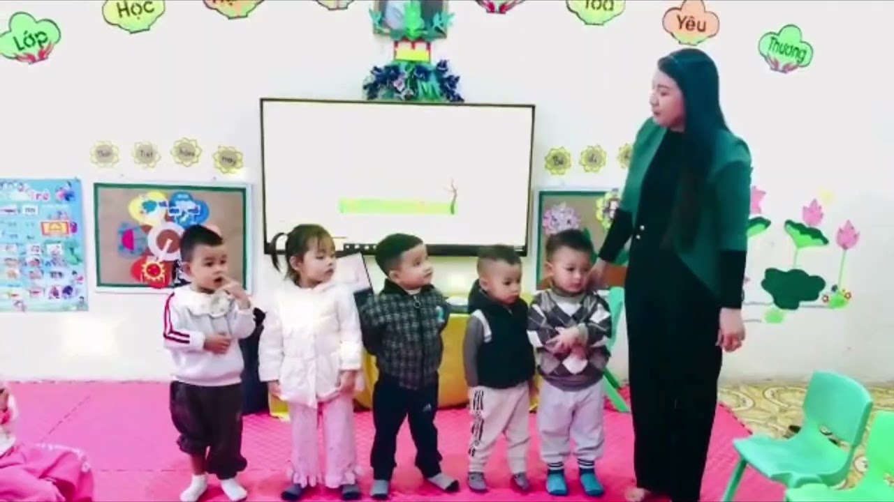 THƠ CÂY ĐÀO- LỚP NHÀ TRẺ 24-36 THÁNG A1 - CÔ GIÁO: TRẦN THỊ THU HUYỀN