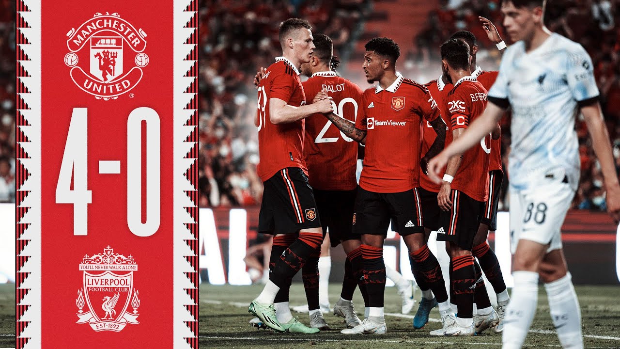 Первая игра Тен Хага под руководством! 🔥 | «Манчестер Юнайтед» 4:0 «Ливерпуль» | Лучшие моменты