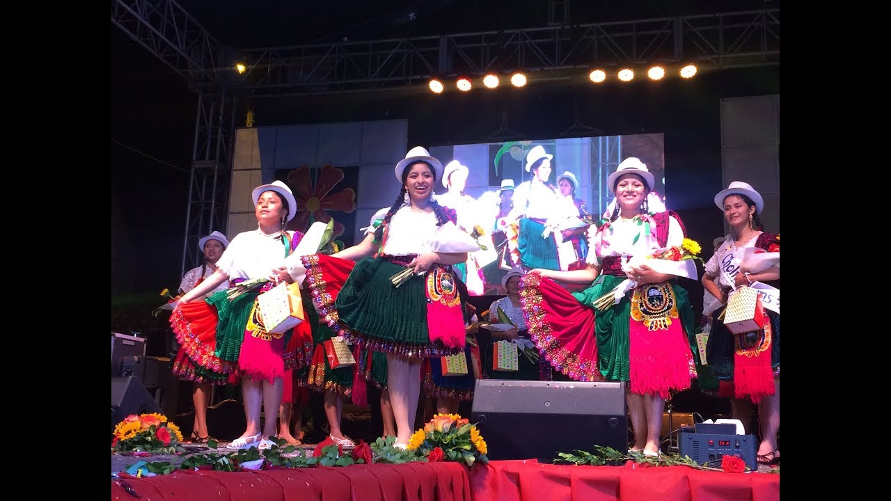 Elección de la Cholita Vallenense 2017 - 2018