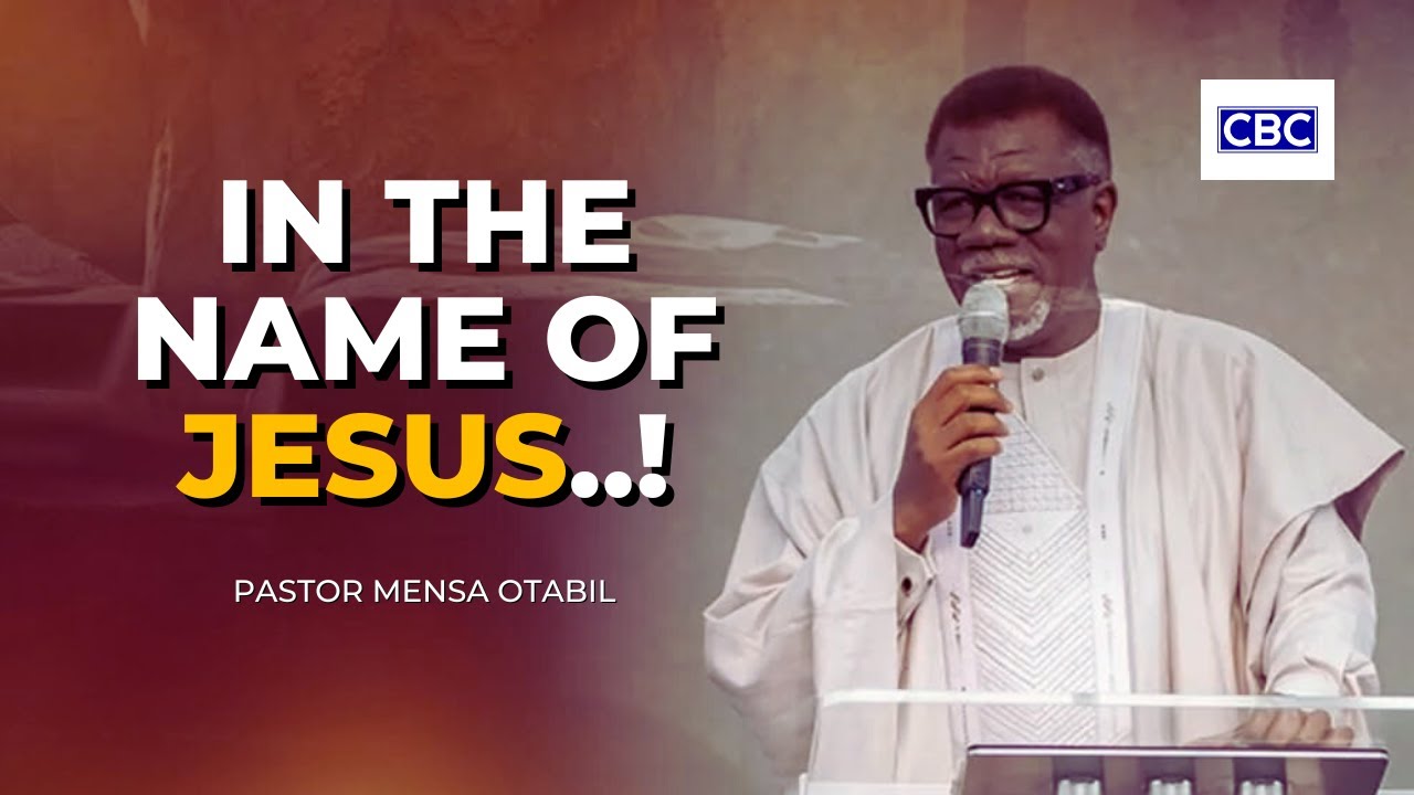 In The Name of Jesus! || Pastor Mensa Otabil
