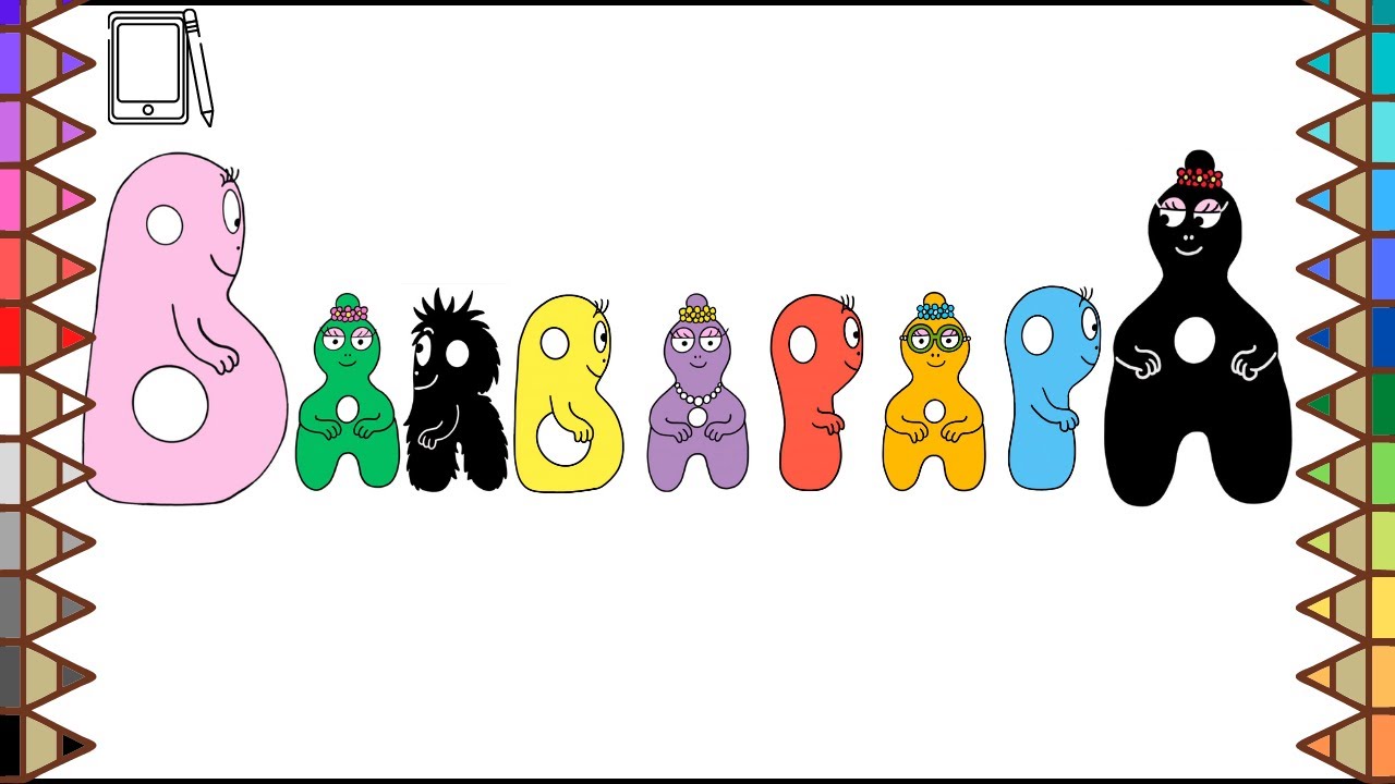 Coloring BARBAPAPA Family | Coloring Pages