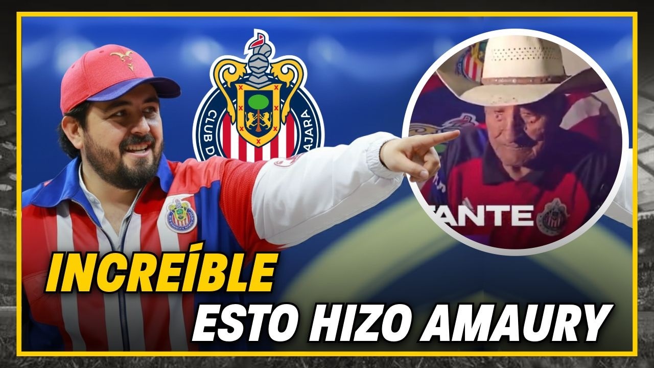 🚨INCREÍBLE REACCIÓN de Amaury con persona de la 3a Edad | noticias chivas