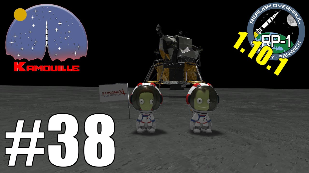 On a marché sur la Lune - KSP - RP1 - 1.10.1 - EP 38