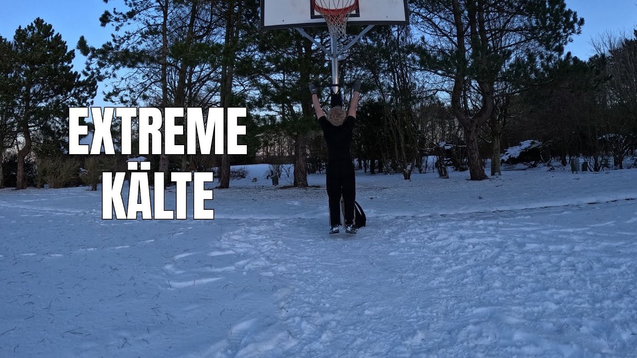TRAINING bei MINUSGRADEN ❄️ | Road to Calisthenics Athlet #1