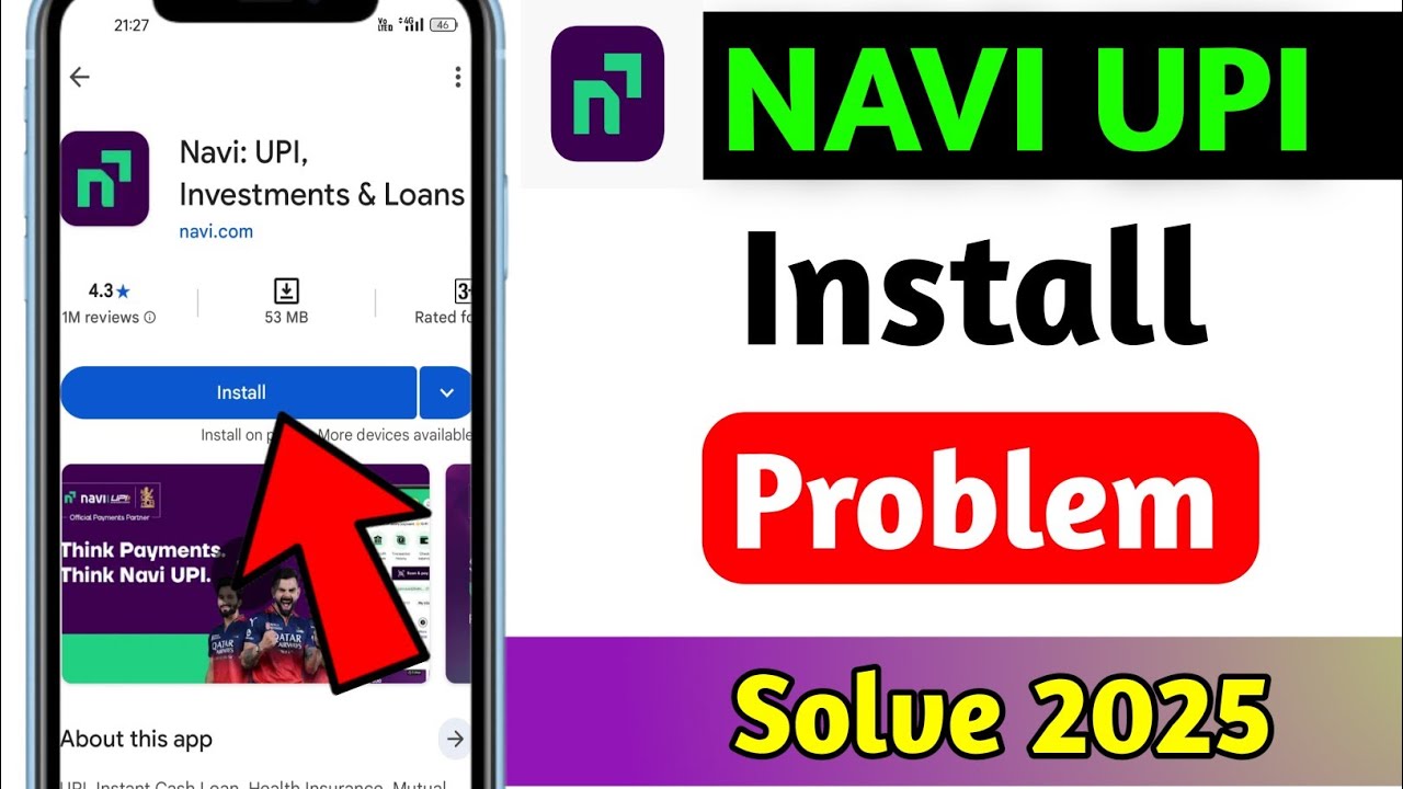 Navi Upi Install problem | Navi App download nahi ho raha hai | Navi application install nahi ho rha