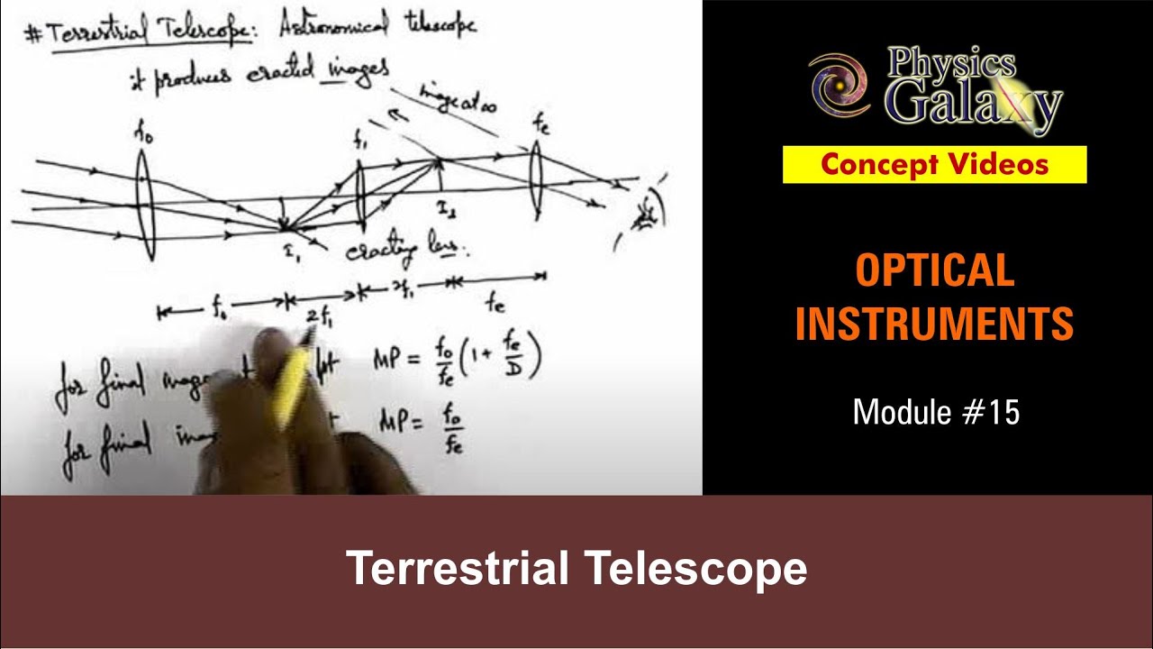 Class 12 Physics | Optical Instruments | #15 Terrestrial Telescope | For JEE & NEET