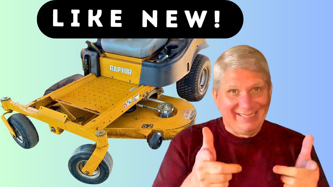 Hustler Raptor Spindle Replacement: How to Avoid a Common Mistake