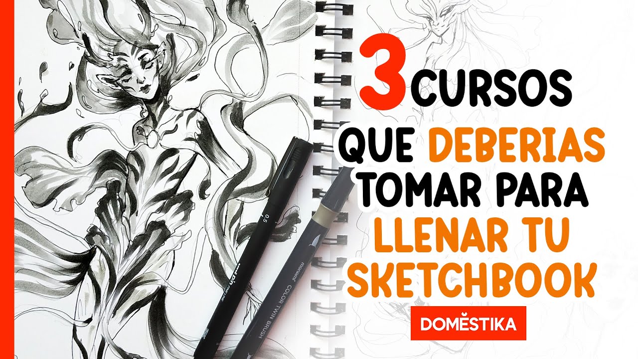 3 Cursos de DIBUJO que deberías tomar en @domestika