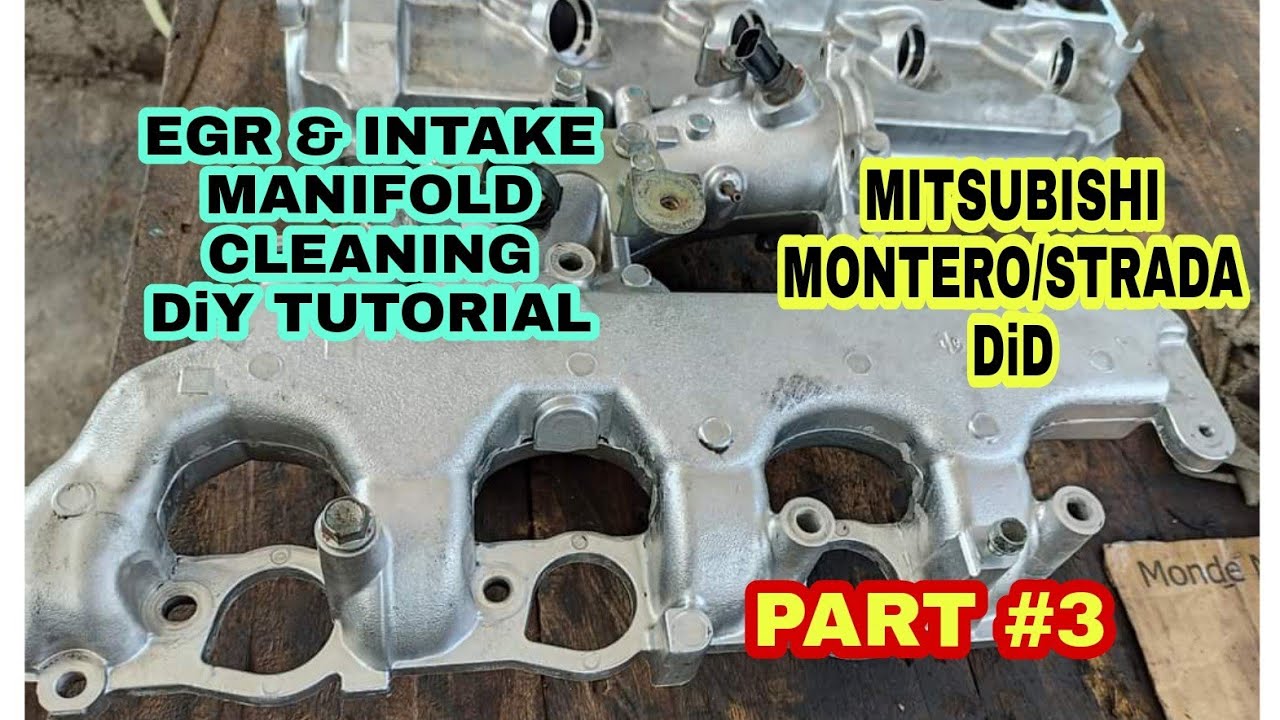 PAANO ALISIN ANG EGR/INTAKE MANIFOLD/MISTUBISHI STRADA/MONTERO/4D56U/DiY TUTORIAL/STEP BY STEP/PART3