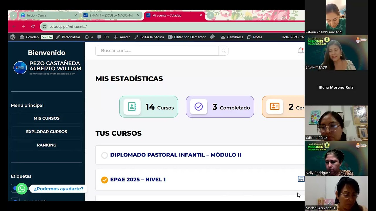 INDUCCIÓN A LA PLATAFORMA