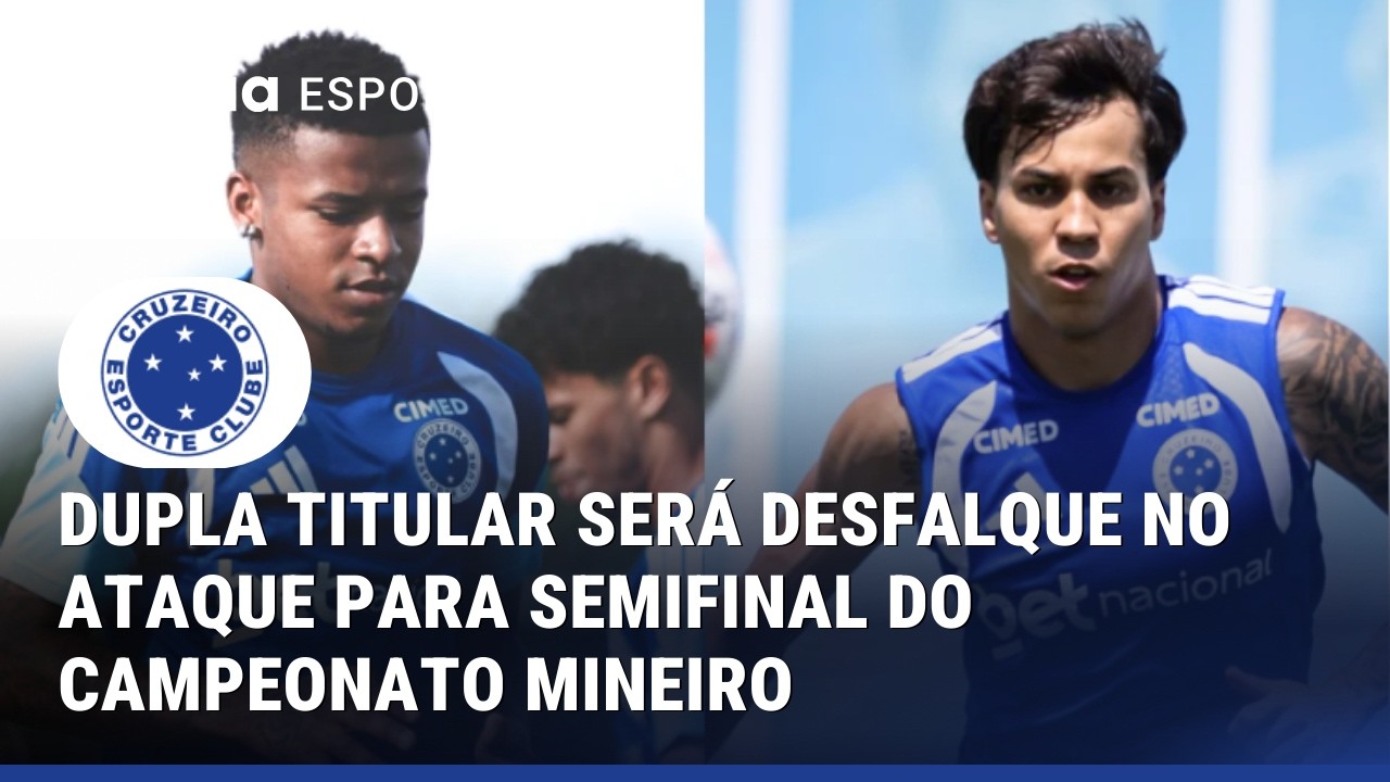 ATAQUE DO CRUZEIRO TEM MAIS DUAS BAIXAS E TITE MEXE PARA A SEMIFINAL