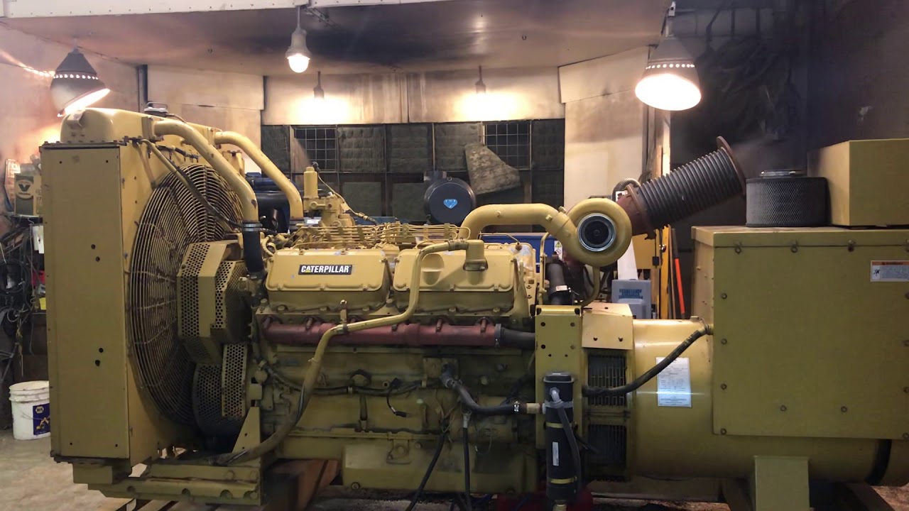 3412 CAT Start Up For Power Generation Enterprises