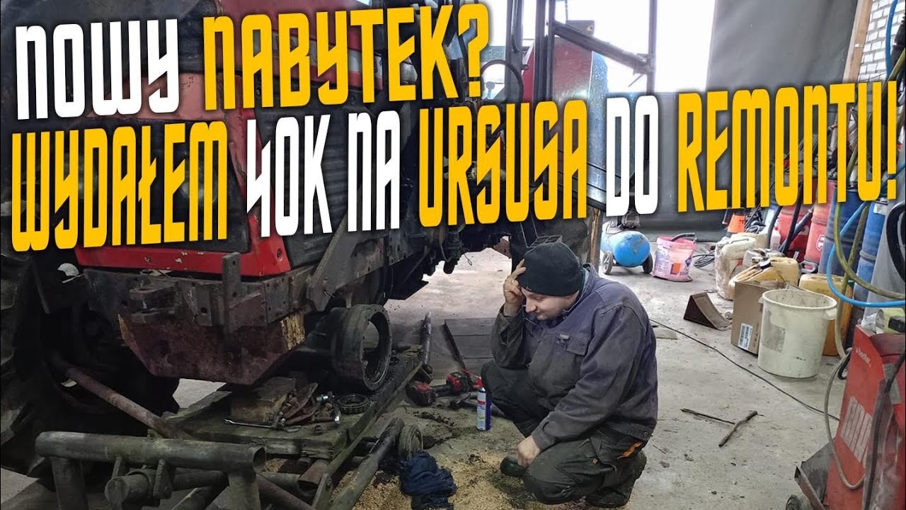 Wydałem 40tys Na Nowy Nabytek Ursus 914 Z Turem Do Remontu Plus Nowa Kosiarka