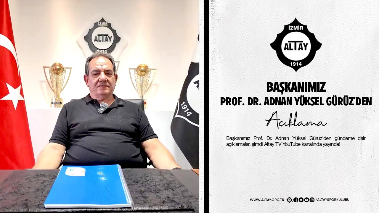 Başkanımız Prof. Dr. Adnan Yüksel Gürüz'den gündeme dair açıklamalar