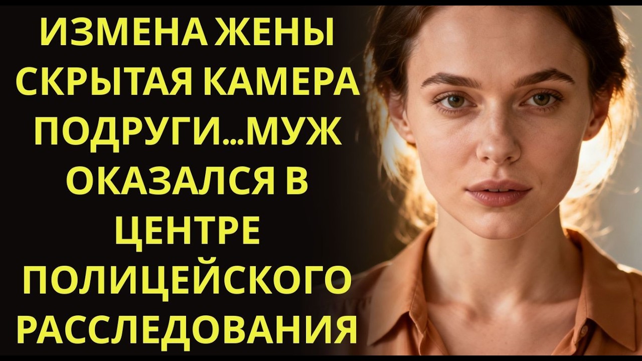 ИЗМЕНА ЖЕНЫ Скрытая камера Подруги   Муж оказался в центре ПОЛИЦЕЙСКОГО РАССЛЕДОВАНИЯ