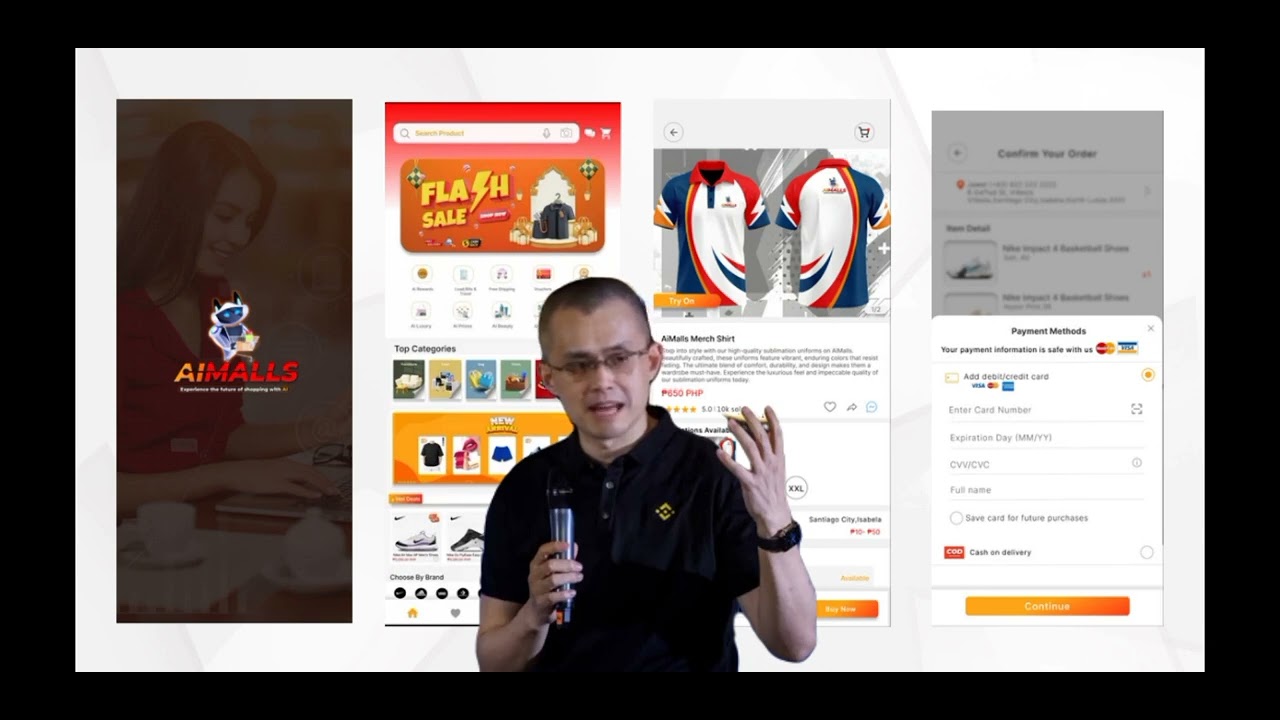 AiMalls 🛒 AI, E-commerce, and Blockchain in ONE. The first tokenized E-Commerce app