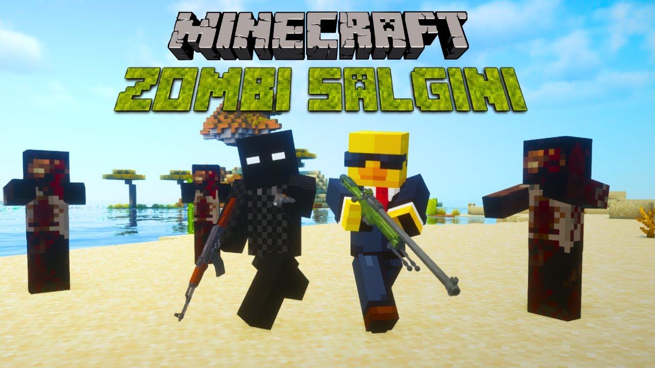 100 Gün Minecraft Zombi Salgınında HAYATTA KALMAK! (FİLM TADINDA) @GoffinMC