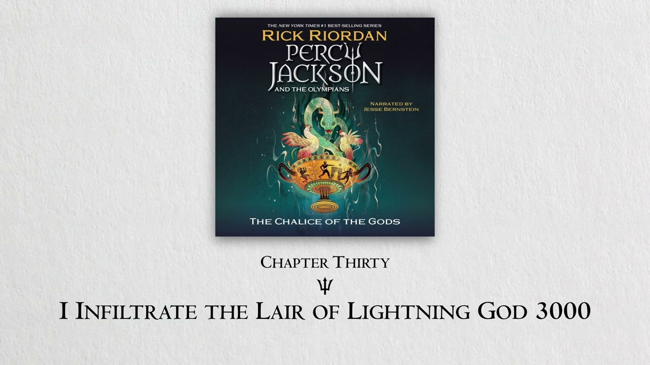 Percy Jackson: The Chalice of Gods (Audiobook) - Chapter 30 | Rick Riordan, Jesse Bernstein