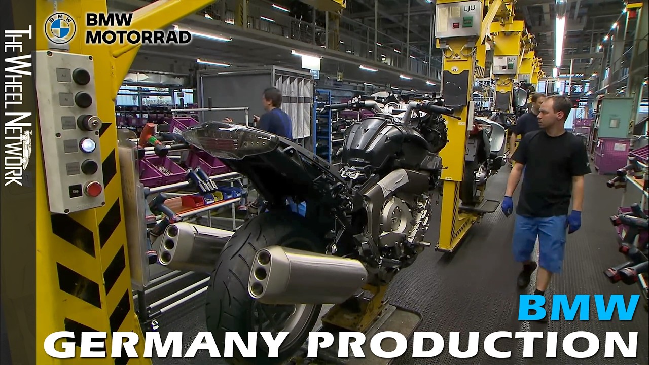 BMW Motorcycle Production in Germany
