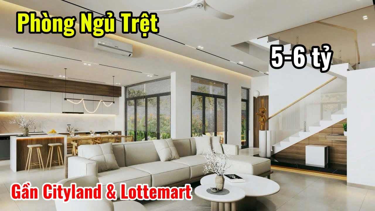 Bán Nhà Gò Vấp Sát Mặt Tiền Gần Cityland & Lottemart - 4.2x13m Có Phòng Ngủ Trệt - Phân khúc 5-6ty