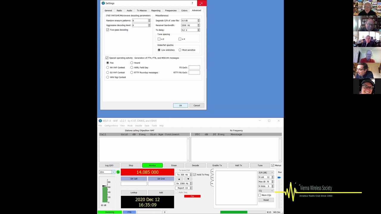 Using WSJT-X for a special event station in FT8 Fox/Hound mode