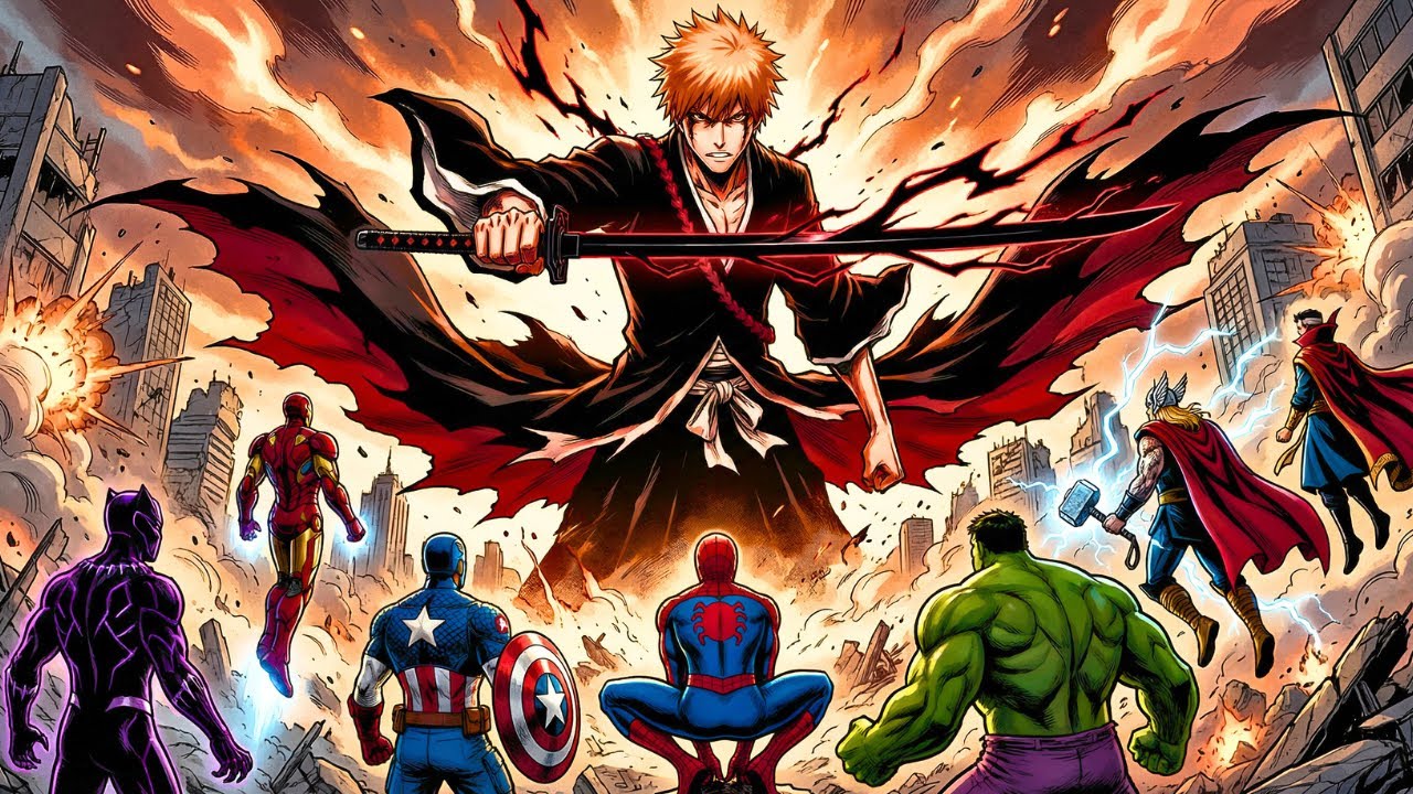 What If ICHIGO KUROSAKI Entered The MARVEL Universe?