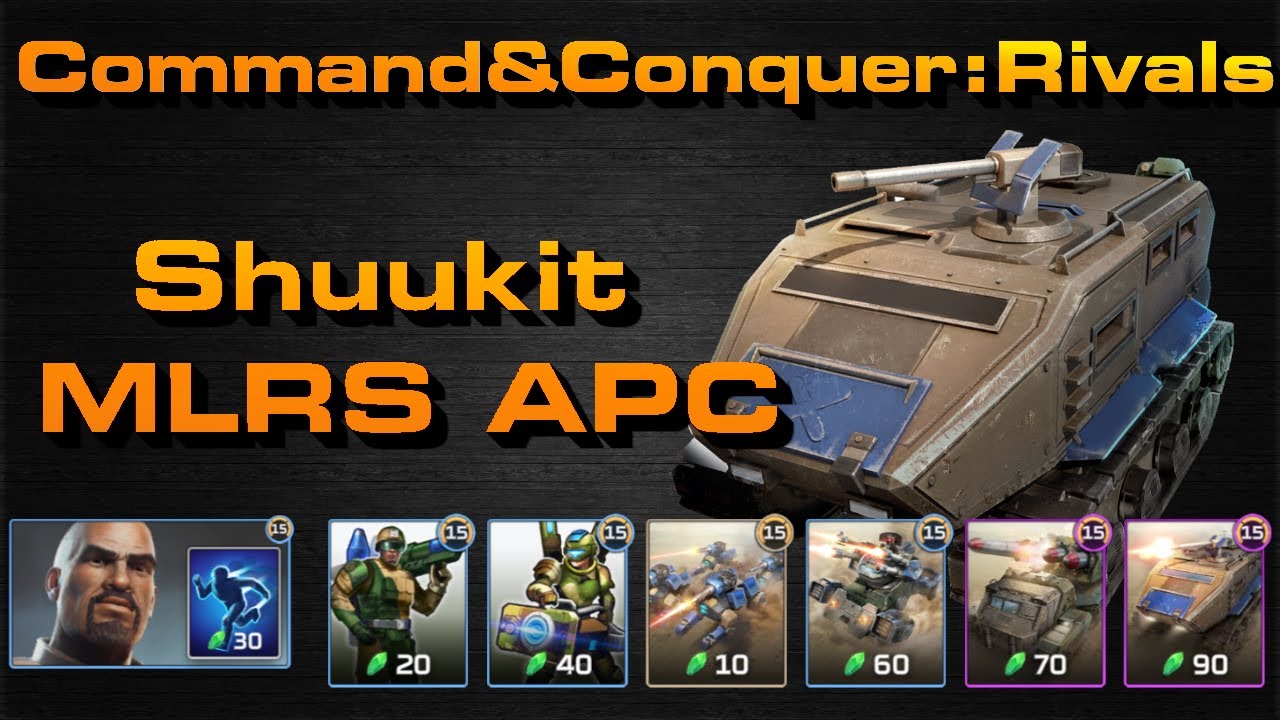 C&C Rivals: Shuukit MLRS-APC!