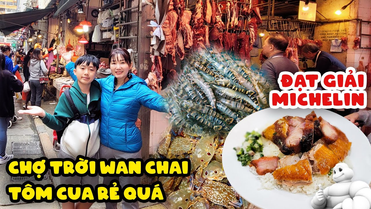Chợ Trời Hồng Kông Tấp Nập Người Đi - Mê mẫn Tôm Cua, Bào Ngư Tươi Sống, Quần Áo Giá Rẻ Bất Ngờ