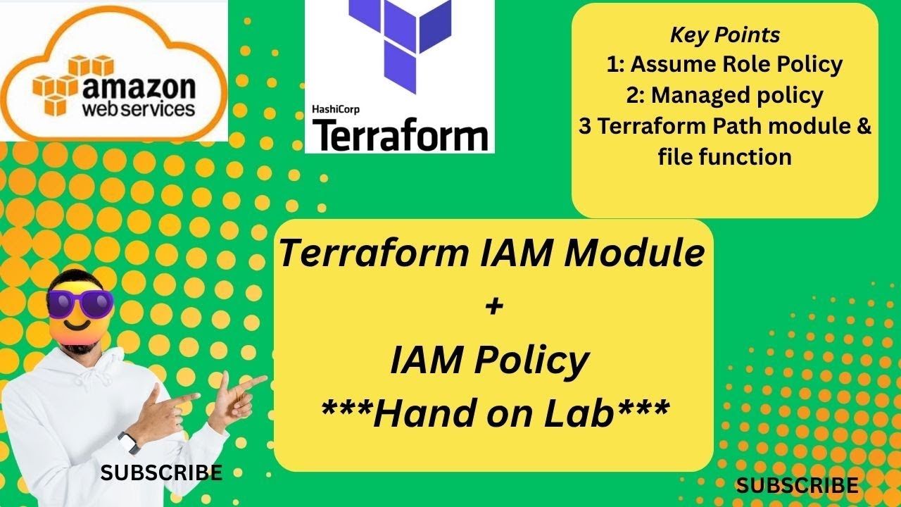 Terraform IAM module  + AWS IAM Policy - LAB