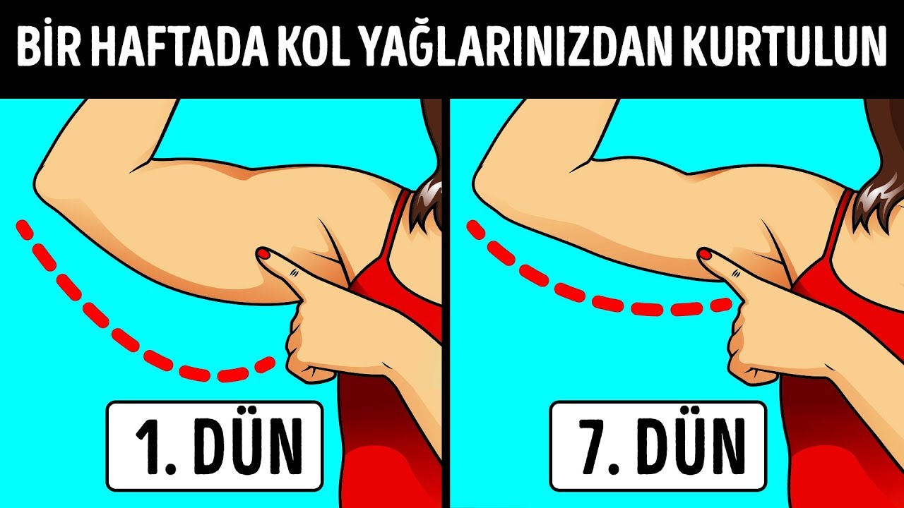 Kollarınızdaki Yağlardan Nasıl Kurtulursunuz – Güçsüz Kollara Son!