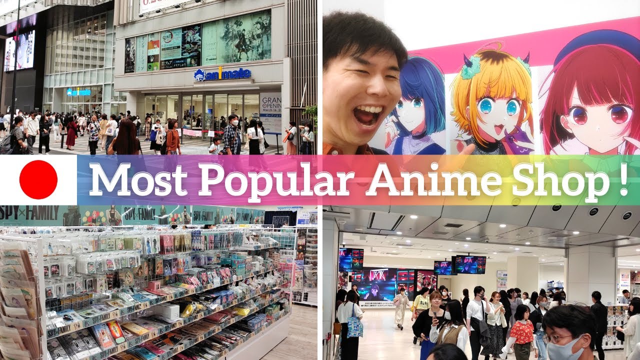 【Tokyo Anime Store】World's Biggest Anime Shop !? - Animate Ikebukuro!