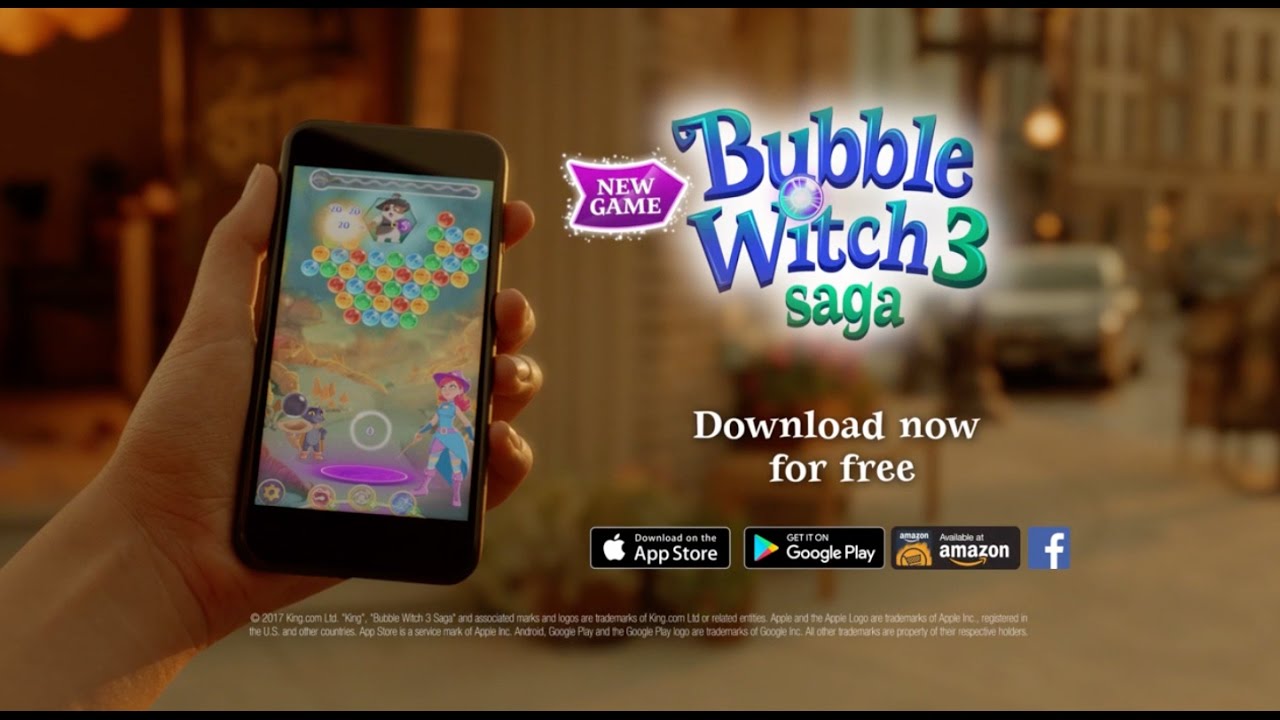 Bubble Witch 3 Saga - TV Ad - Download Now!