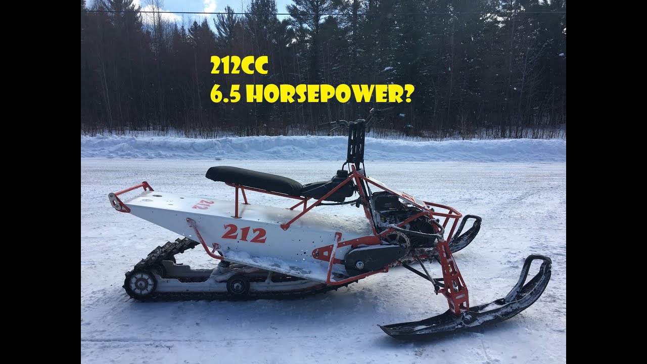212cc Snowmobile Build from Scratch