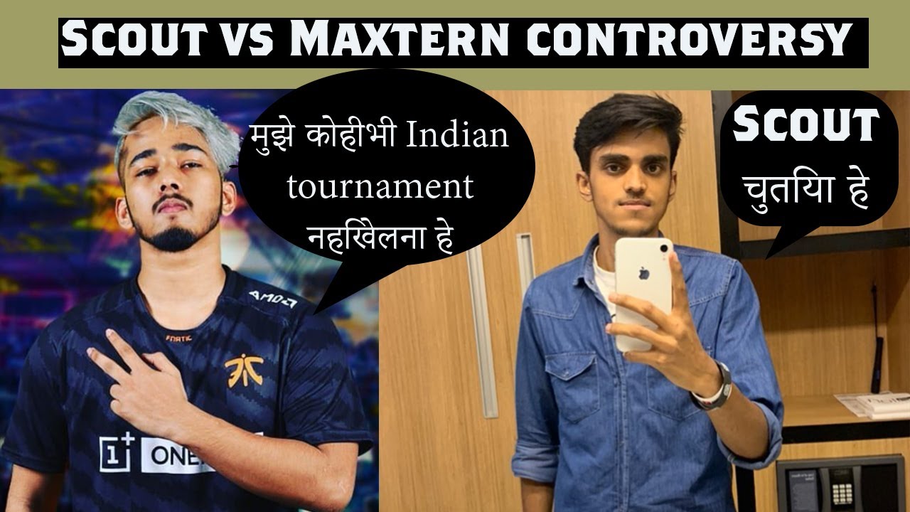 Scout and Maxtern Controversy pubg  mobile