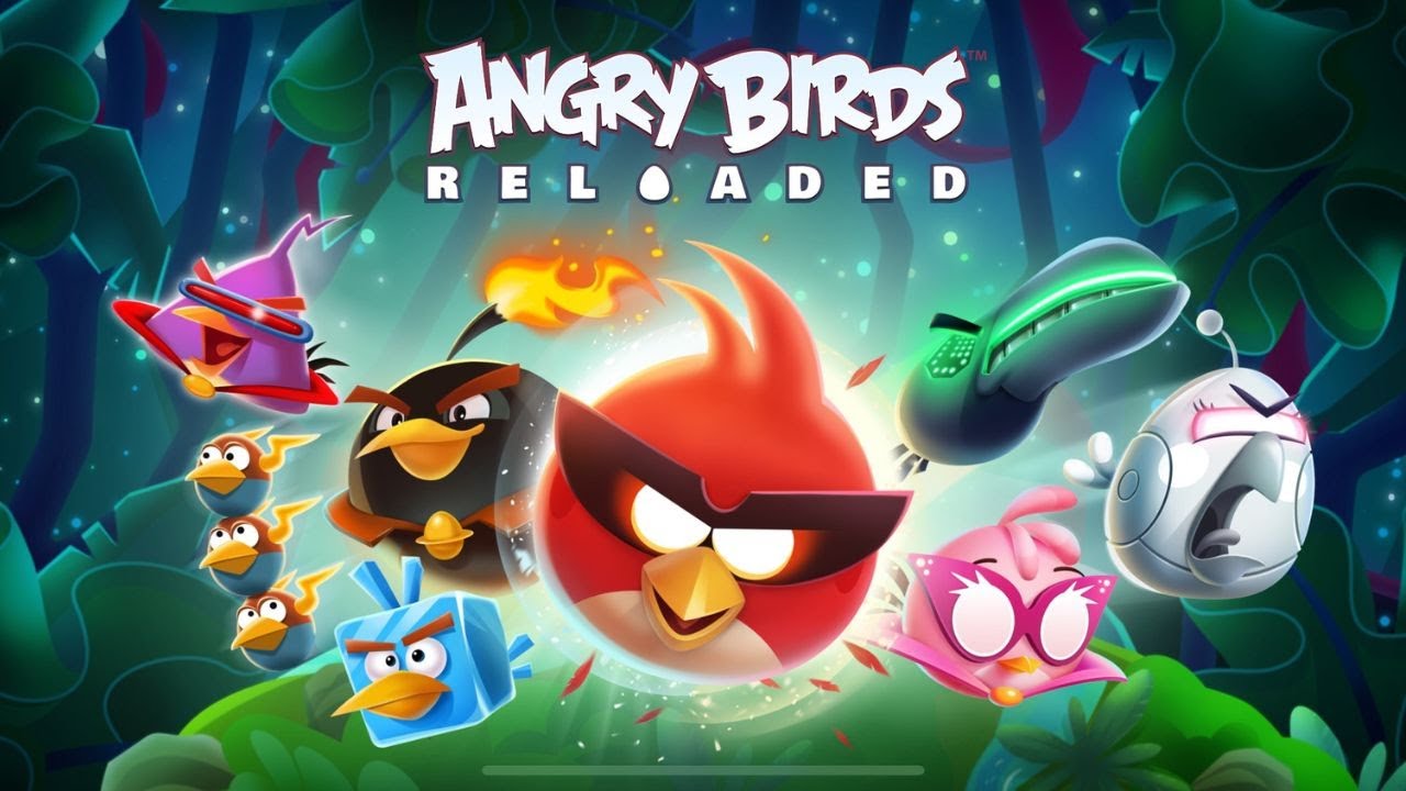 Angry Birds Reloaded (Space) (V3.5 - V3.22) All Levels & Golden Eggs/Eggsteroids