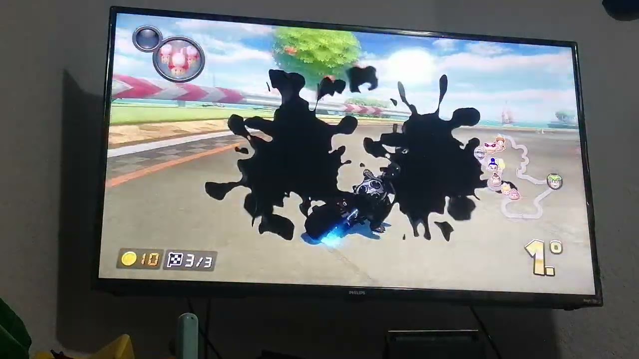 Jugué Mario Kart Deluxe 8 en mi nintendo switch 