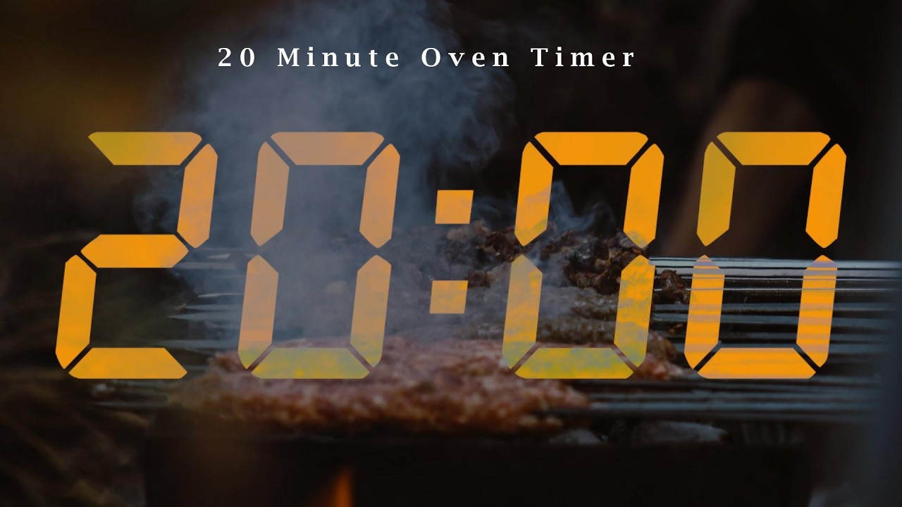 20 Minute Oven Timer