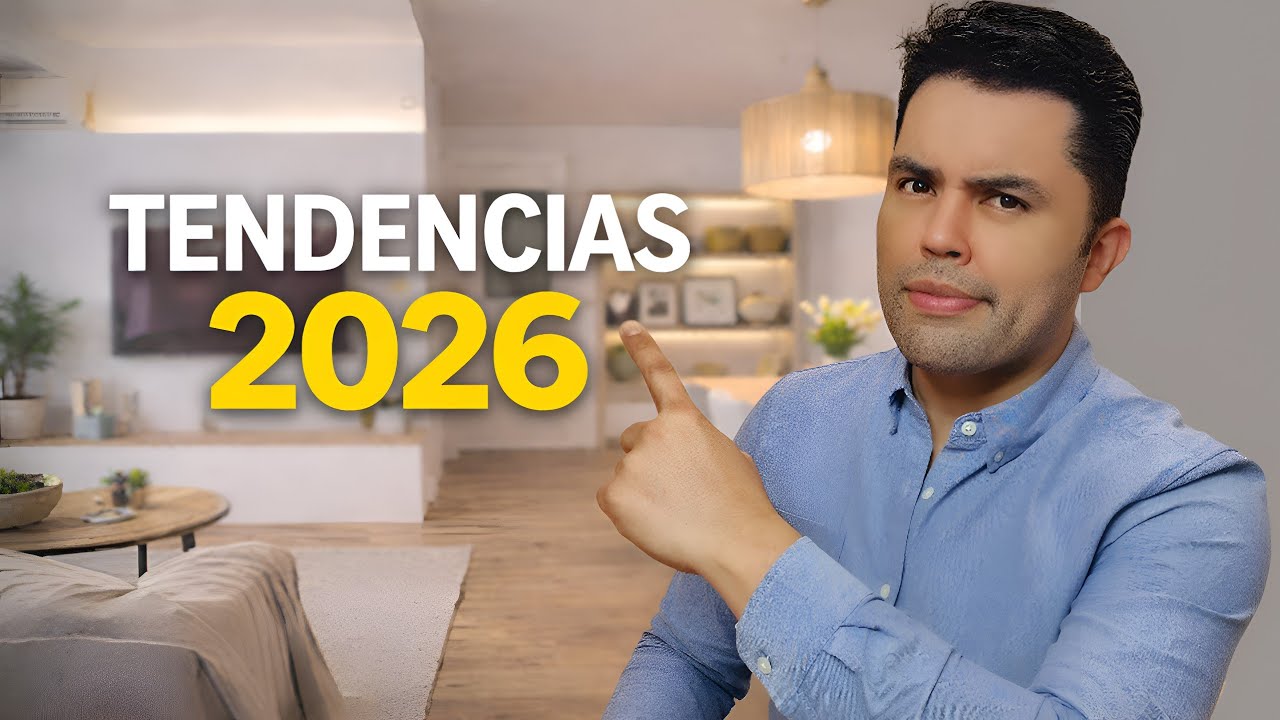DESCUBRE LAS TENDENCIAS de DECORACIÓN y COLOR del AÑO 2026