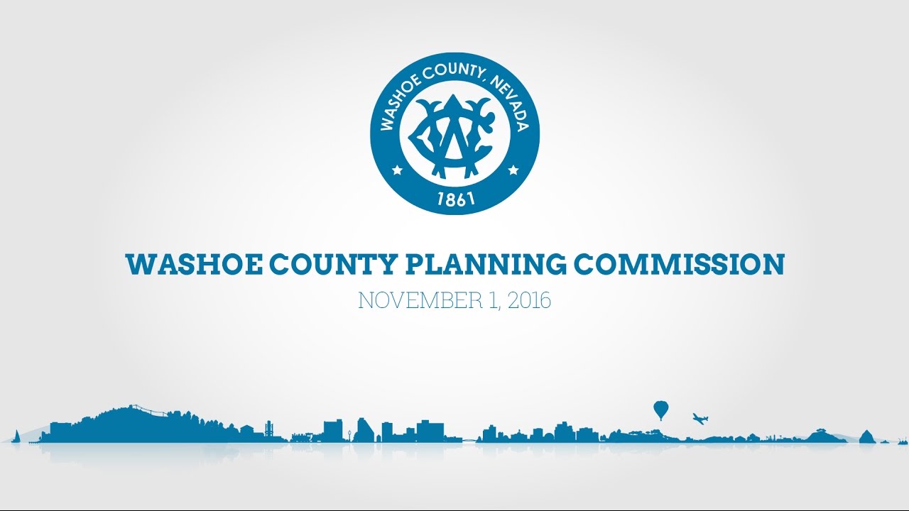 Washoe County Planning Commission | November 1, 2016