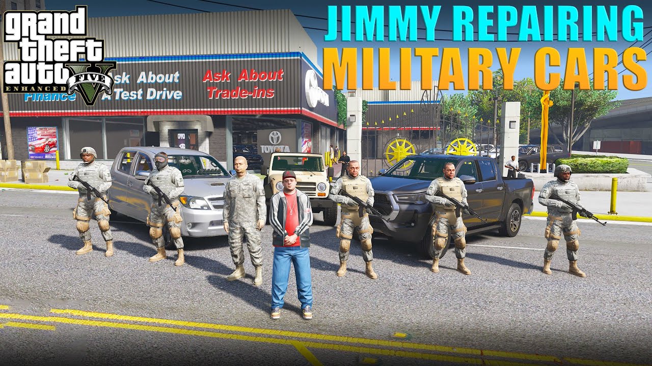 JIMMY WORKING MILITARY | GTA 5 GAMEPLAY