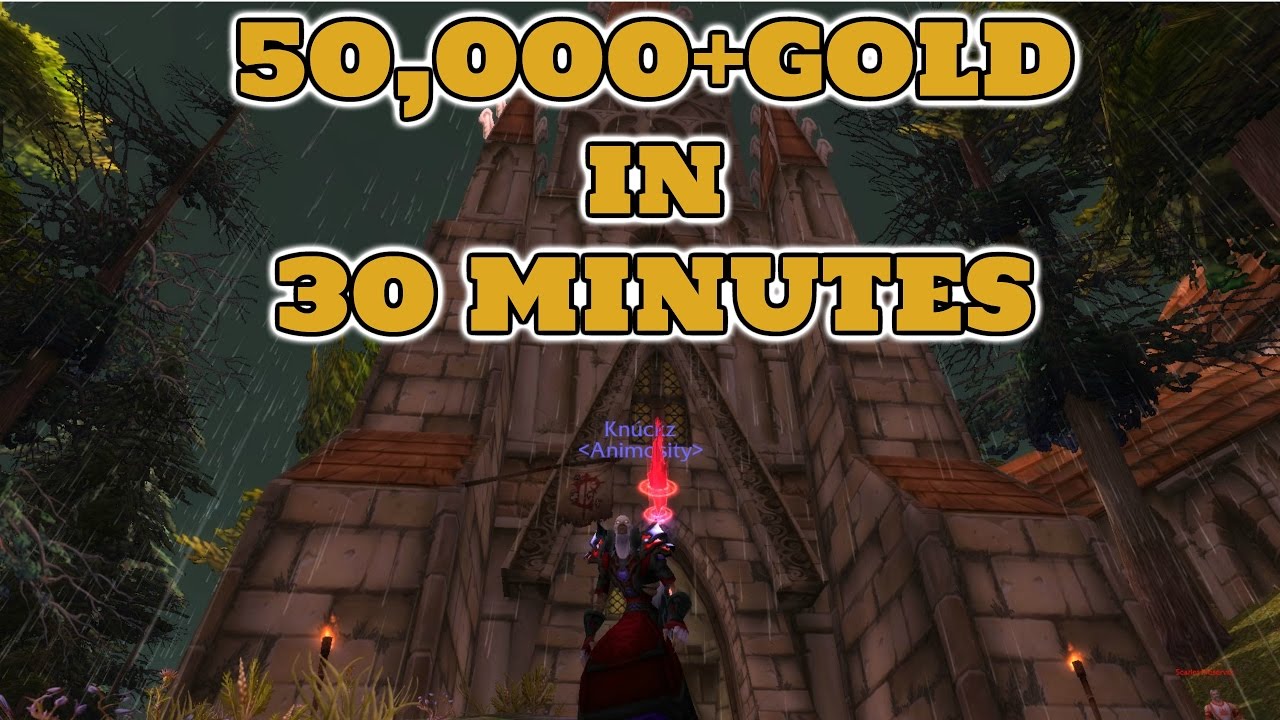 7.2 Wow Legion Gold Making Guide (Scarlet Monastery TransMog)+ Tailoring!