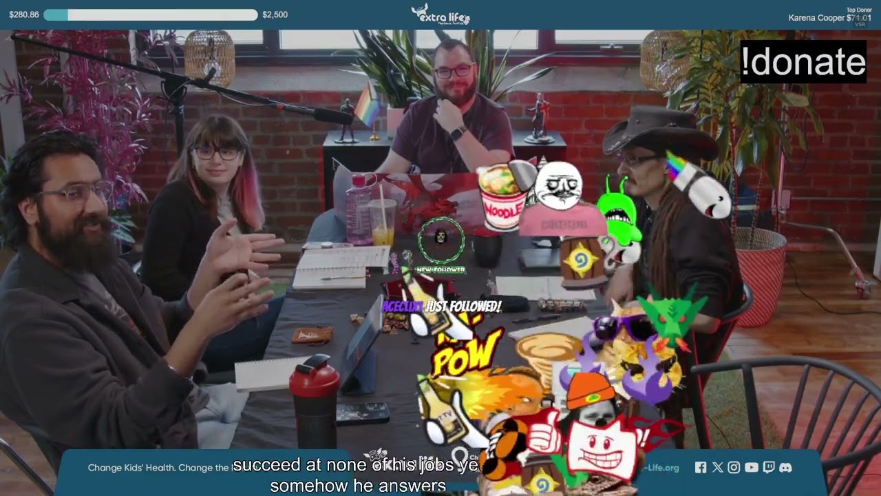 D&D LIVE AT UBISOFT TORONTO for Extra Life 2025 TTRPG Weekend! Campaign 1