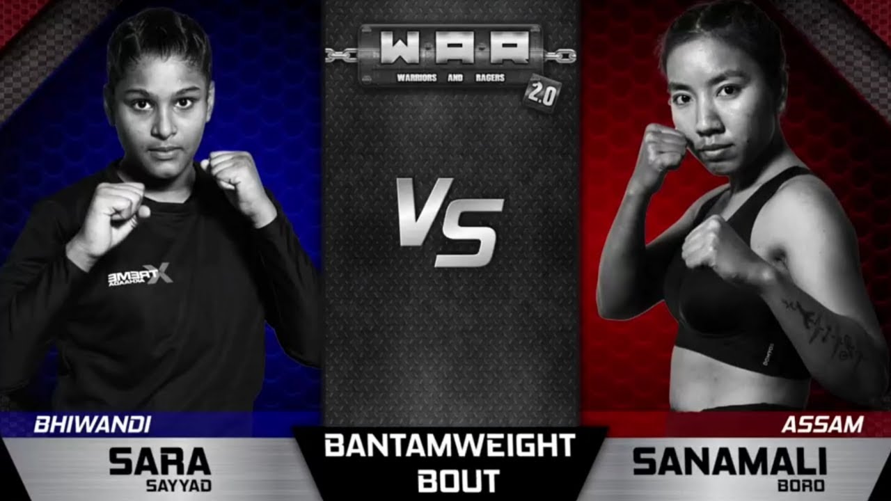 Indian fighter Sara noori vs Sanamali