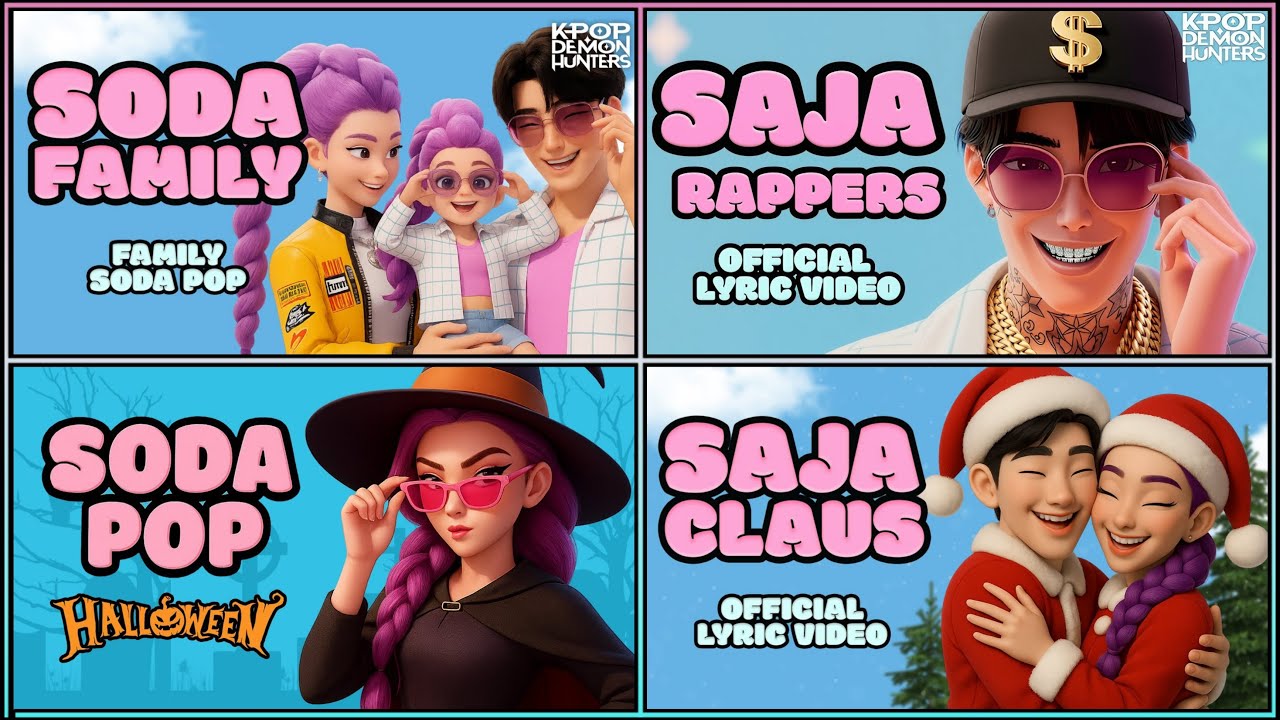 SODA POP 🎮 Kpop Охотники на демонов 🆚 SAJA Boys