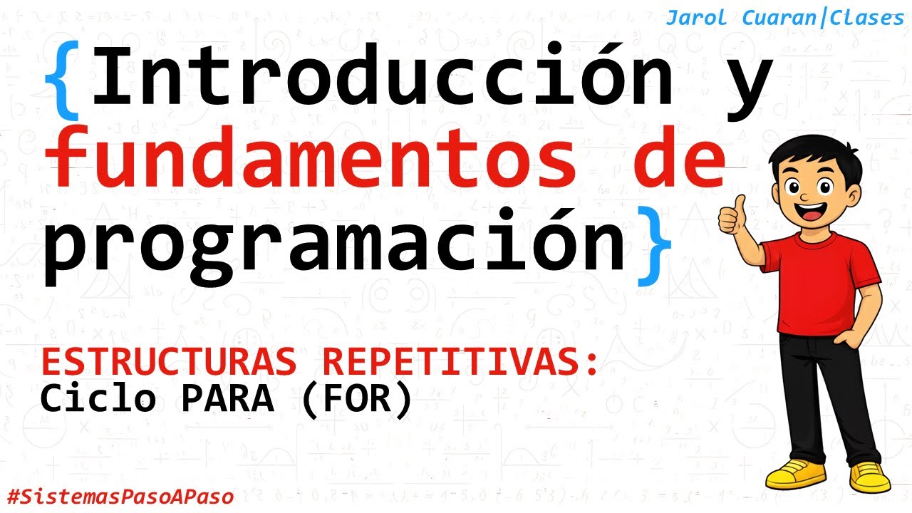 Ciclo PARA (FOR) explicado desde cero | Programación fácil con PSeInt